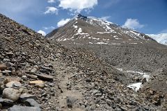 07 The Trail Climbs The East Rongbuk Valley On The Way To Mount Everest North Face Intermediate Camp In Tibet